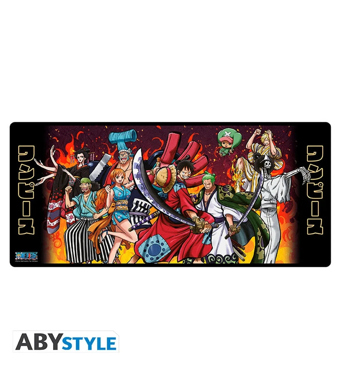 ABYstyle: Tapete Extended Size - Batalla en Wano 90x40 - One Piece