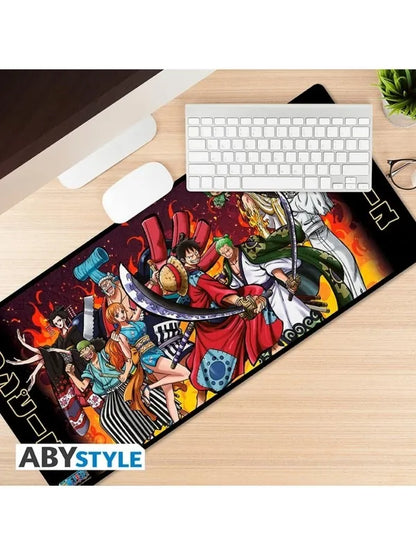 ABYstyle: Tapete Extended Size - Batalla en Wano 90x40 - One Piece