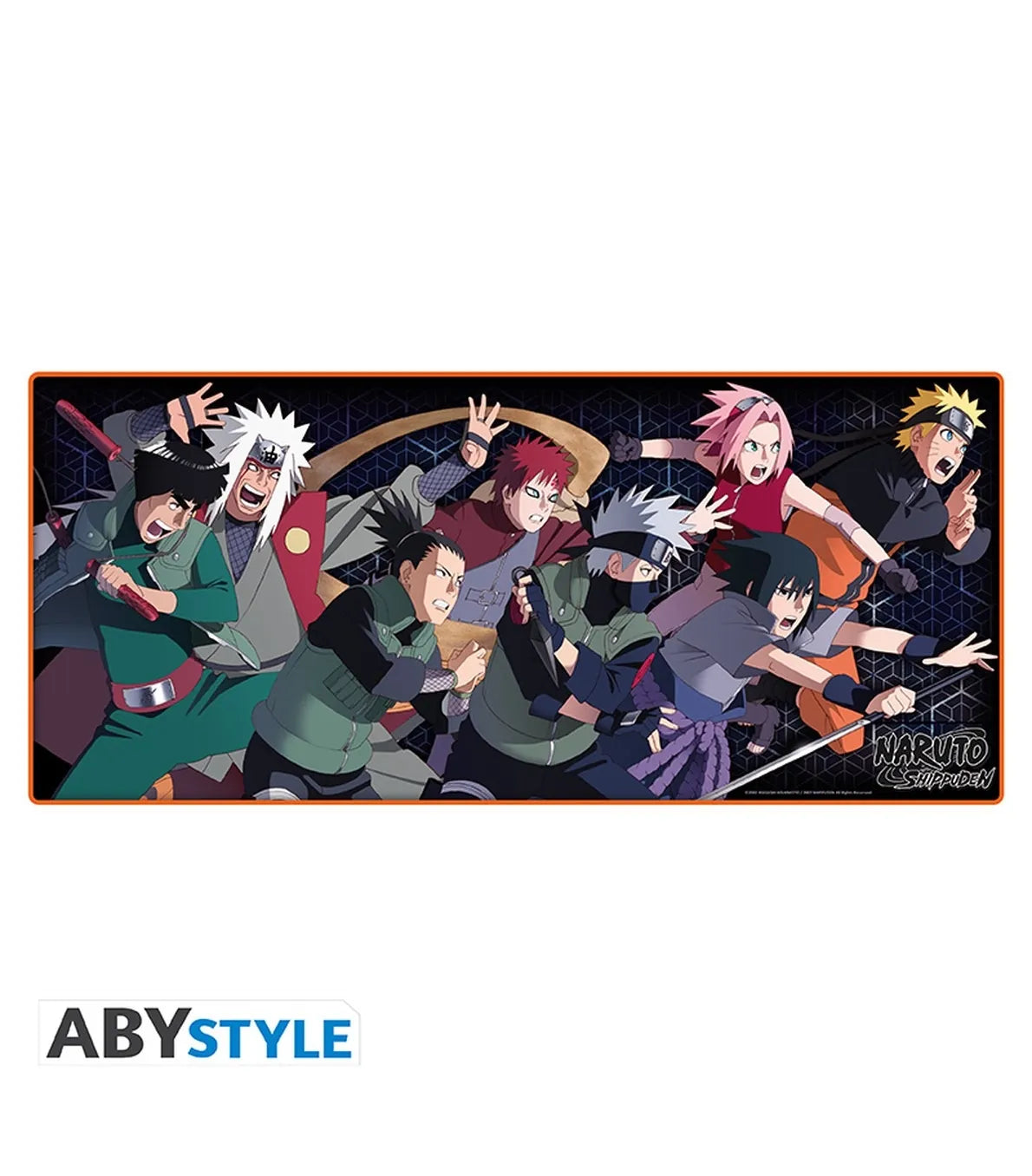 ABYstyle: Tapete Extended Size - Ninjas 90x40 - Naruto