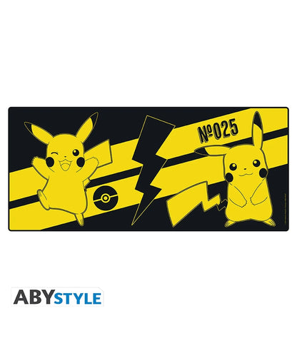 ABYstyle: Tapete Extended Size - Pikachu 90x40 - Pokémon