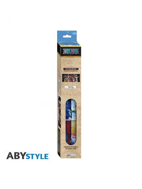 ABYstyle: Tapete Extended Size - Recuerdos de la tripulación del Sombrero de Paja 90x40 - One Piece