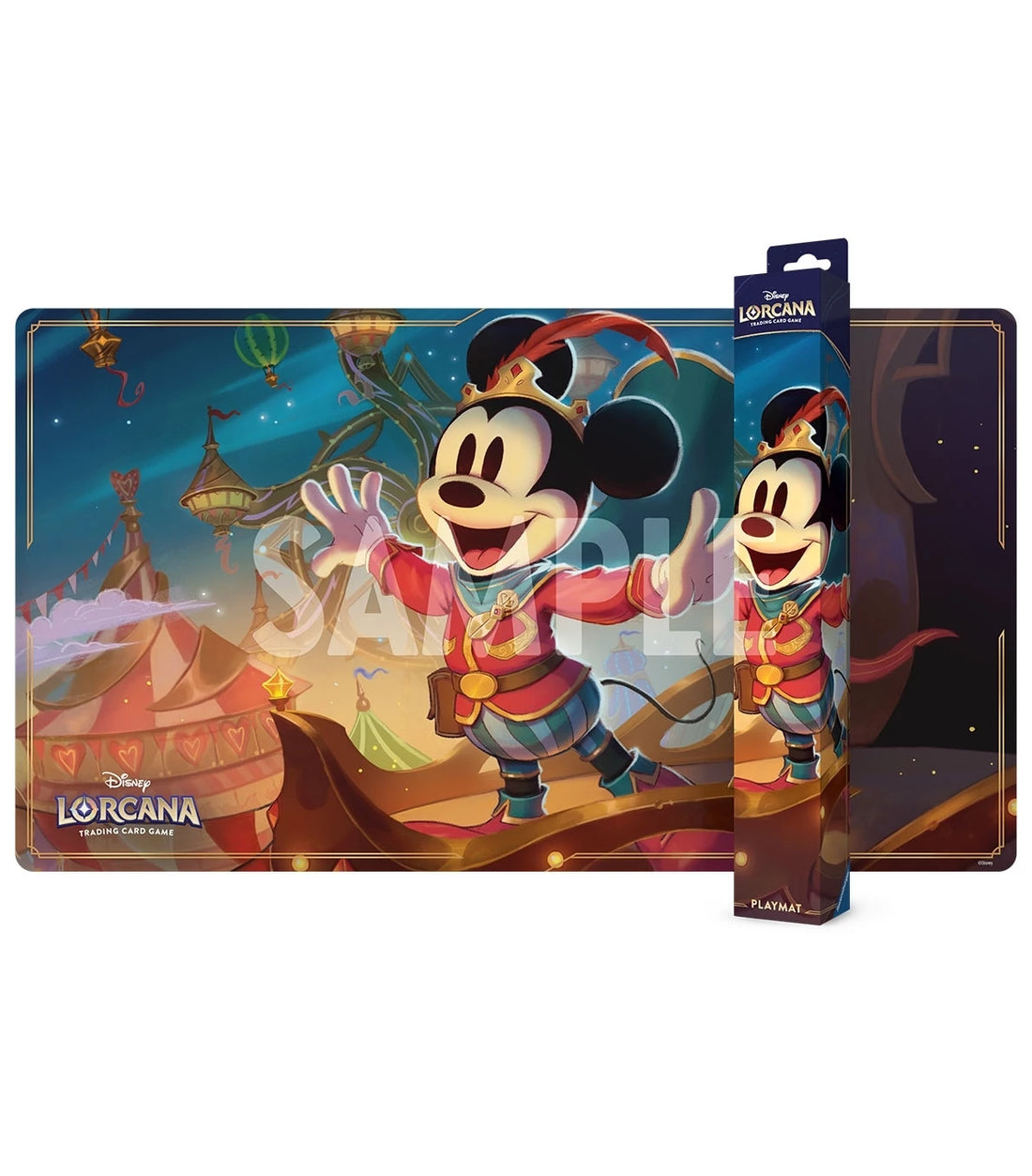PREPEDIDO - DISNEY LORCANA: WHISPERS IN THE WELL - MICKEY MOUSE BRAVE  LITTLE PRINCE - PLAYMAT/TAPETE (Copia)