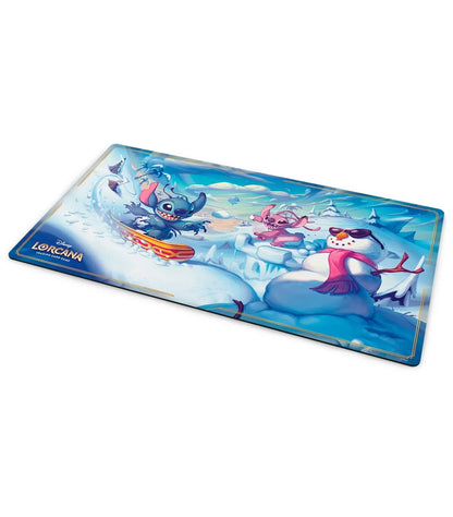 DISNEY LORCANA TCG: PLAYMAT - STITCH AND ANGEL - HYPERIA CITY