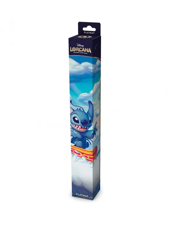 DISNEY LORCANA TCG: PLAYMAT - STITCH AND ANGEL - HYPERIA CITY