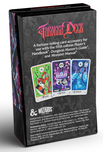 DUNGEONS &amp; DRAGONS RPG RAVENLOFT: THE HORRORS WITHIN TAROKKA DECK *EDICIÓN INGLÉS*