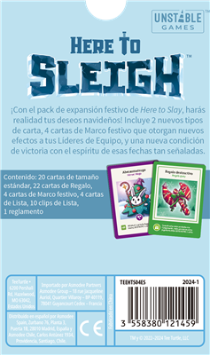 HERE TO SLEIG: PACK DE EXPANSIÓN - NAVIDAD