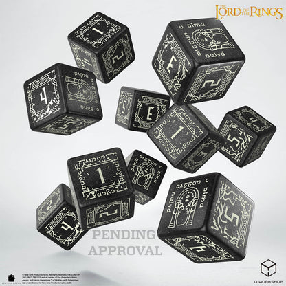 Q Workshop: The Lord of the Rings: D6 Dice Set: Moria
