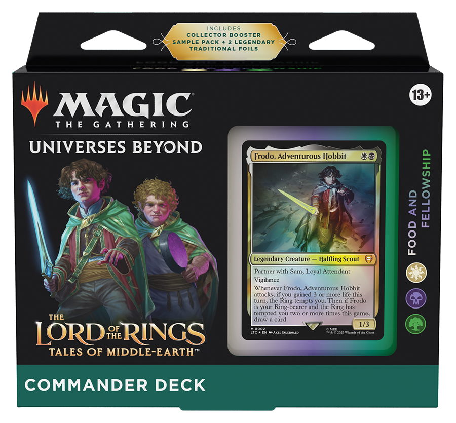 El Señor de los Anillos: &quot;Food and Fellowship&quot; Commander Deck INGLÉS