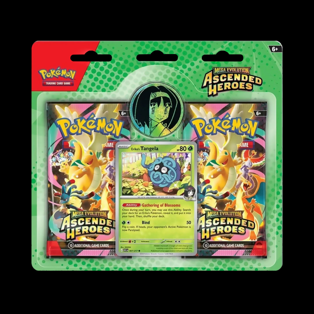 PREPEDIDO: Pokemon TCG: Ascended Heroes Premium Blister Español - Erika