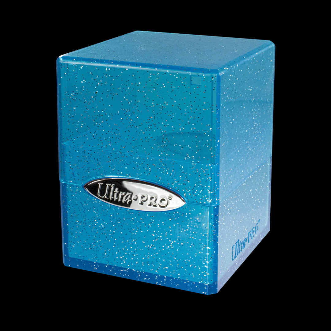 ULTRA PRO: SATIN CUBE - GLITTER BLUE (100+)