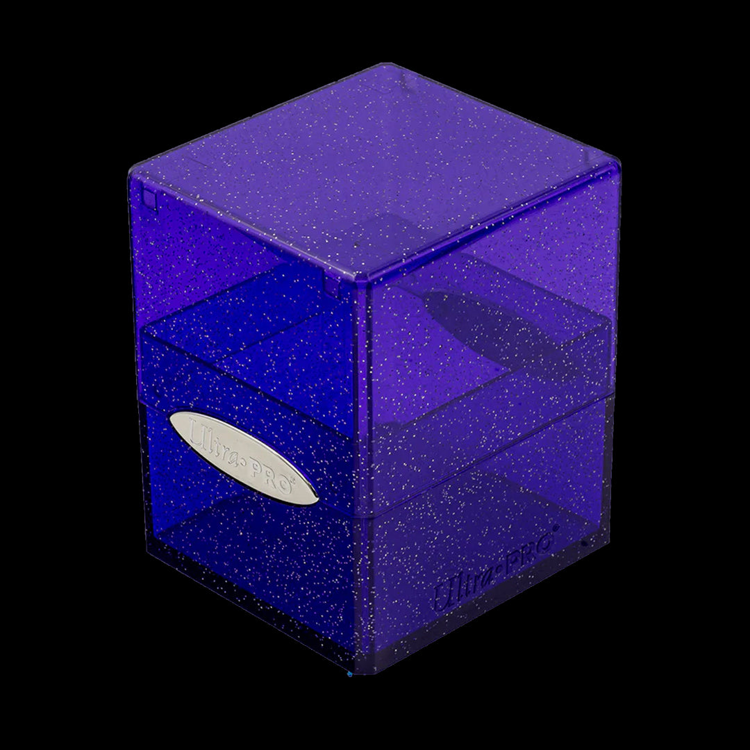 ULTRA PRO: SATIN CUBE - GLITTER PURPLE (100+)