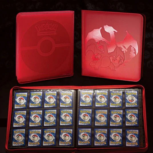 ULTRA PRO: POKEMON - BRINDER ÉLITE SERIES CHARIZARD - 12 BOLSILLOS CON CREMALLERA