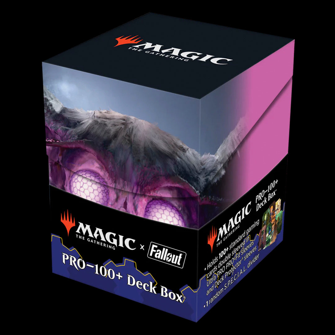 Ultra Pro - Deck Box - Fallout &quot;Wise Mothman&quot; - Caja de mazo Version  C