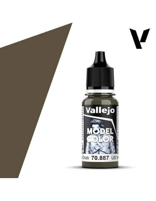 Vallejo Model Color 122 - US Verde Oliva 18 ml