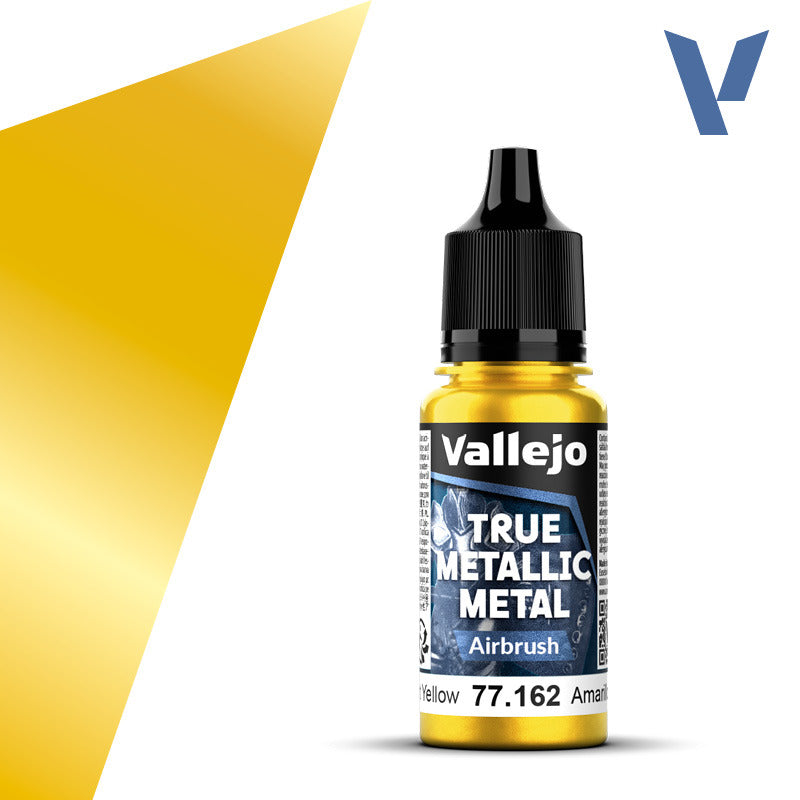 Vallejo TMM Airbrush 162 Amarillo Radiante 18ml