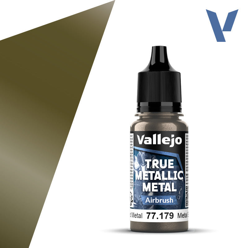 Vallejo TMM Airbrush 179 Metal Envejecido 18ml