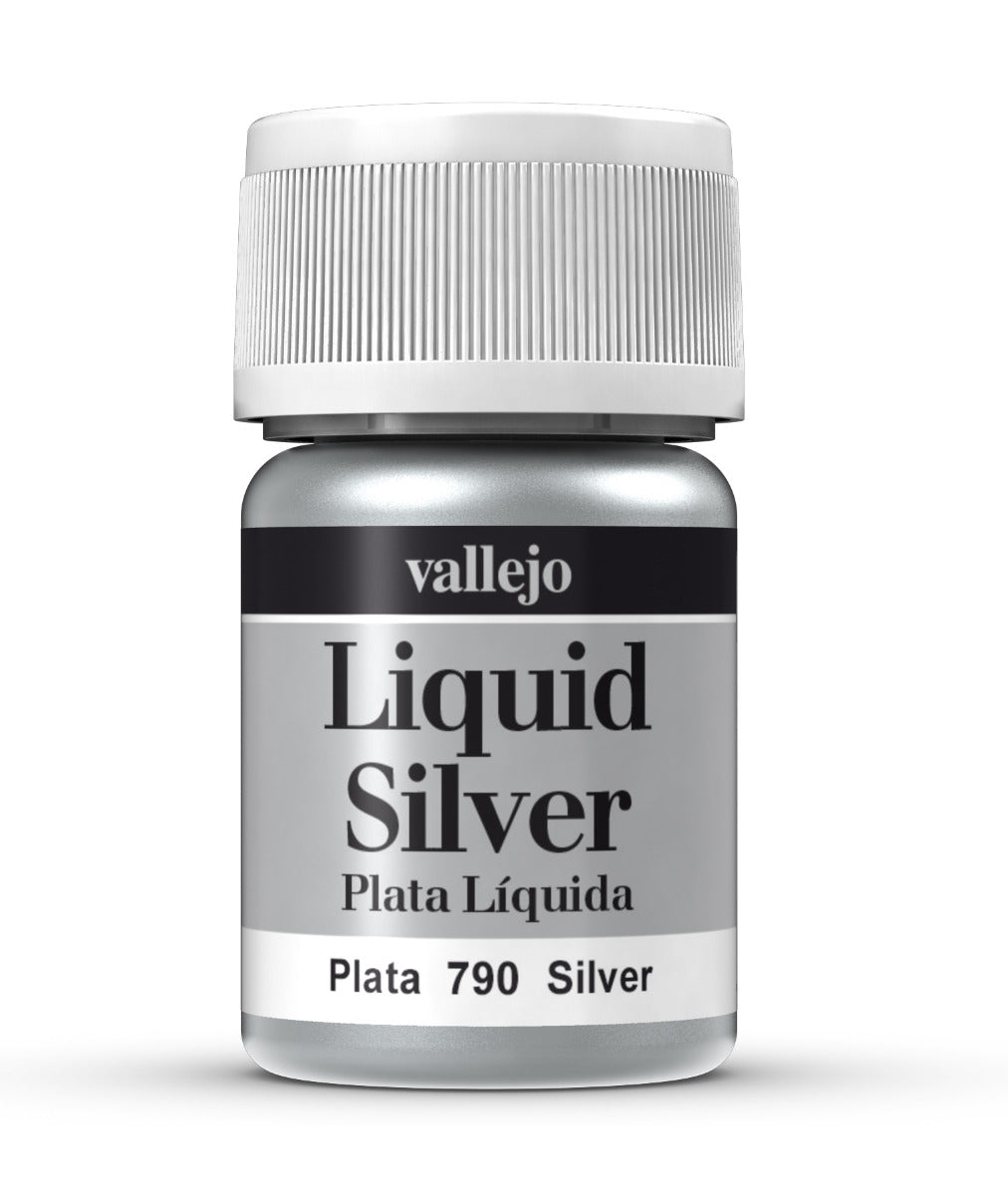Vallejo Oro Líquido Plata 35 ml