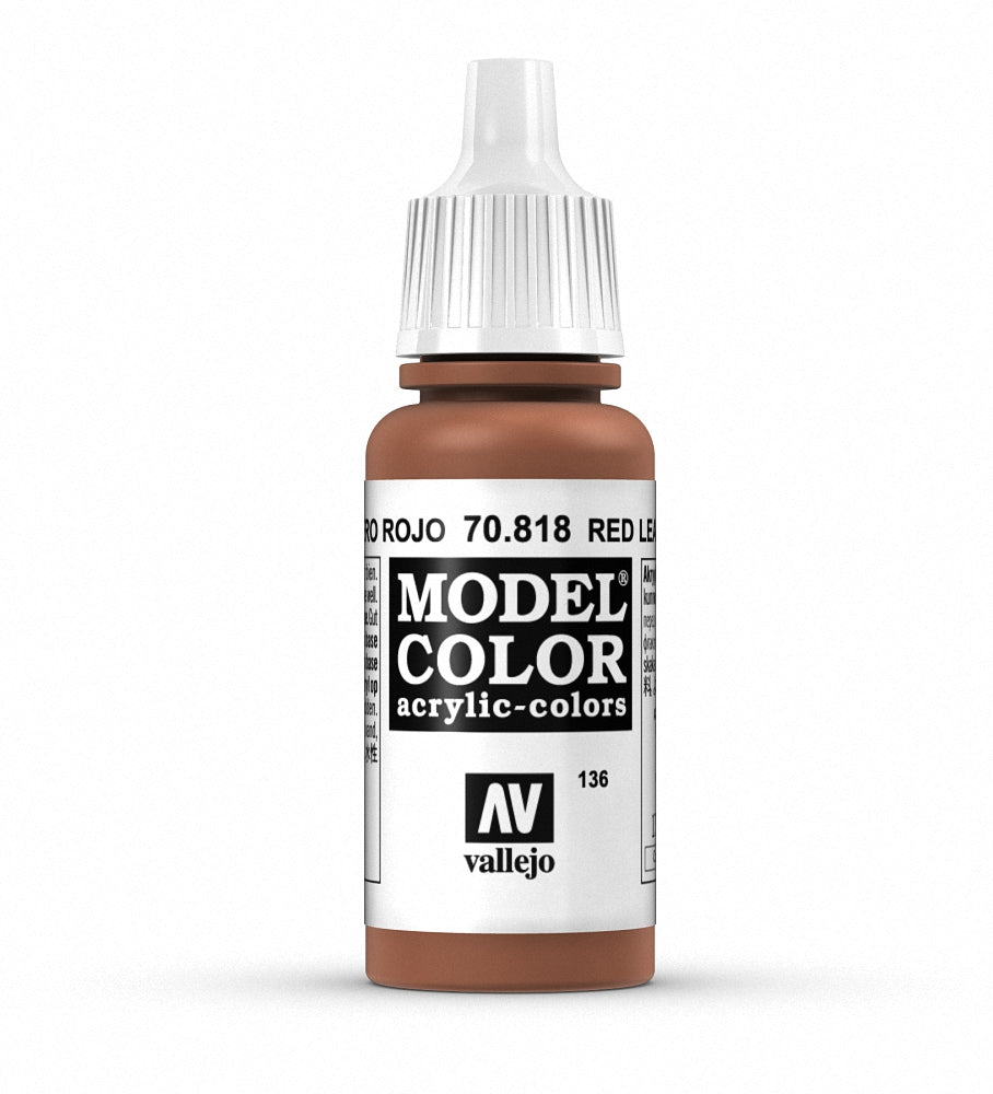 Vallejo Model Color 161 - Cuero Rojo 18 ml