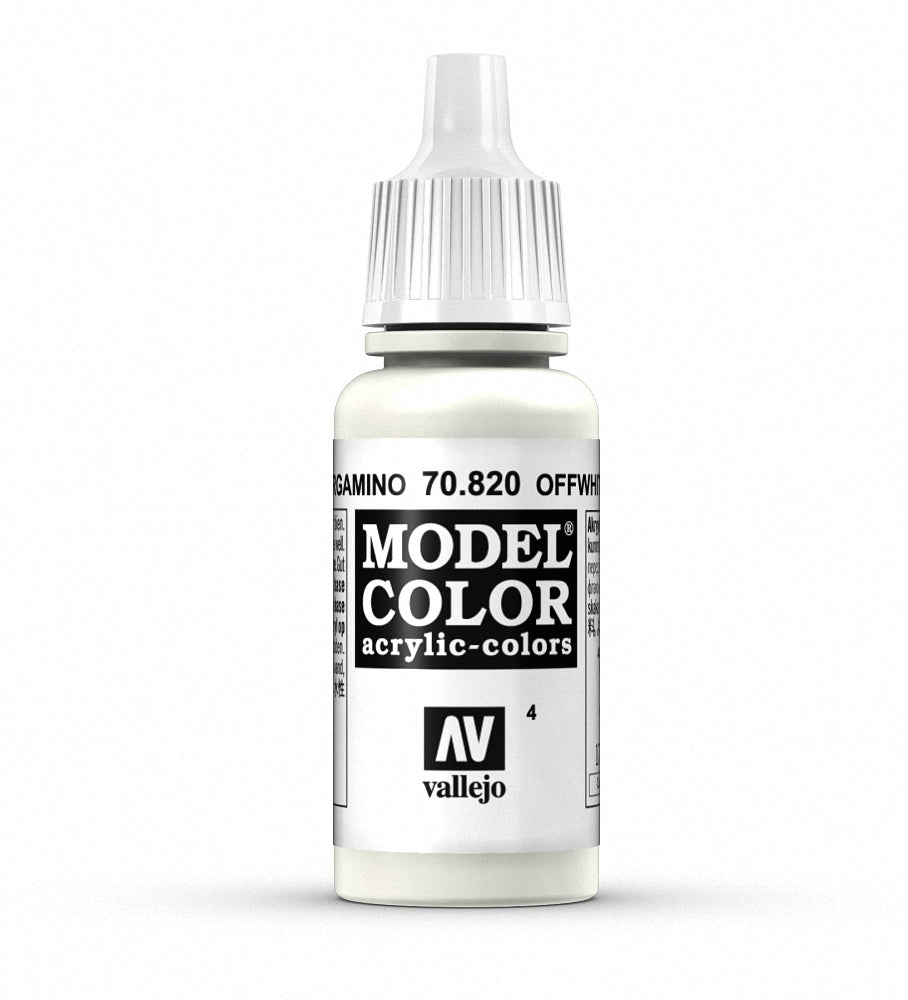 Vallejo Model Color 003 - Blanco Pergamino 18 ml