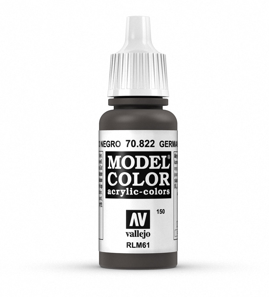Vallejo Model Color 145 - Camuflaje Pardo Negro 18 ml