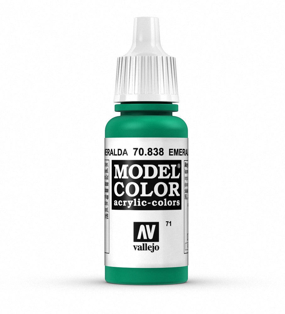 Vallejo Model Color 075 - Esmeralda 18 ml
