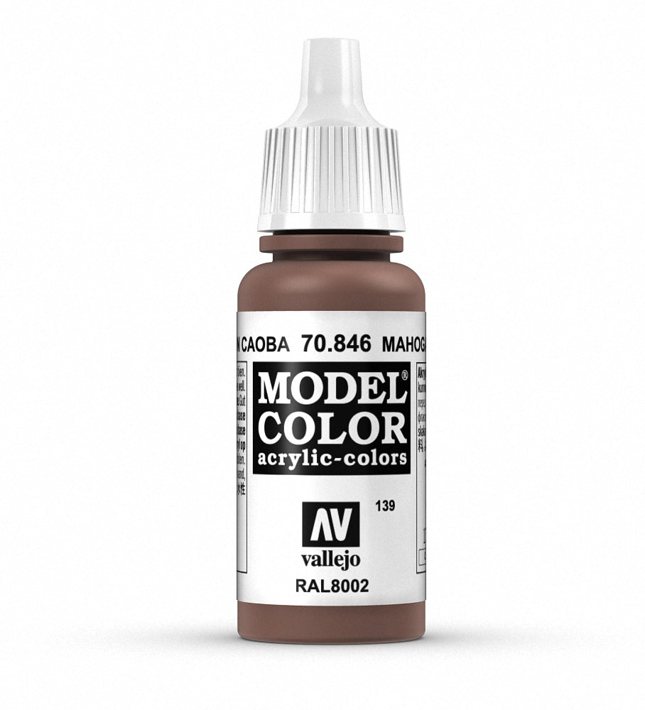 Vallejo Model Color 154 - Marrón Caoba 18 ml