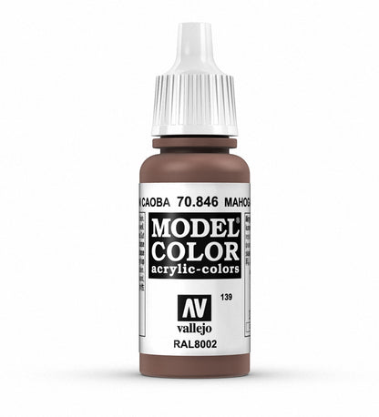 Vallejo Model Color 154 - Marrón Caoba 18 ml