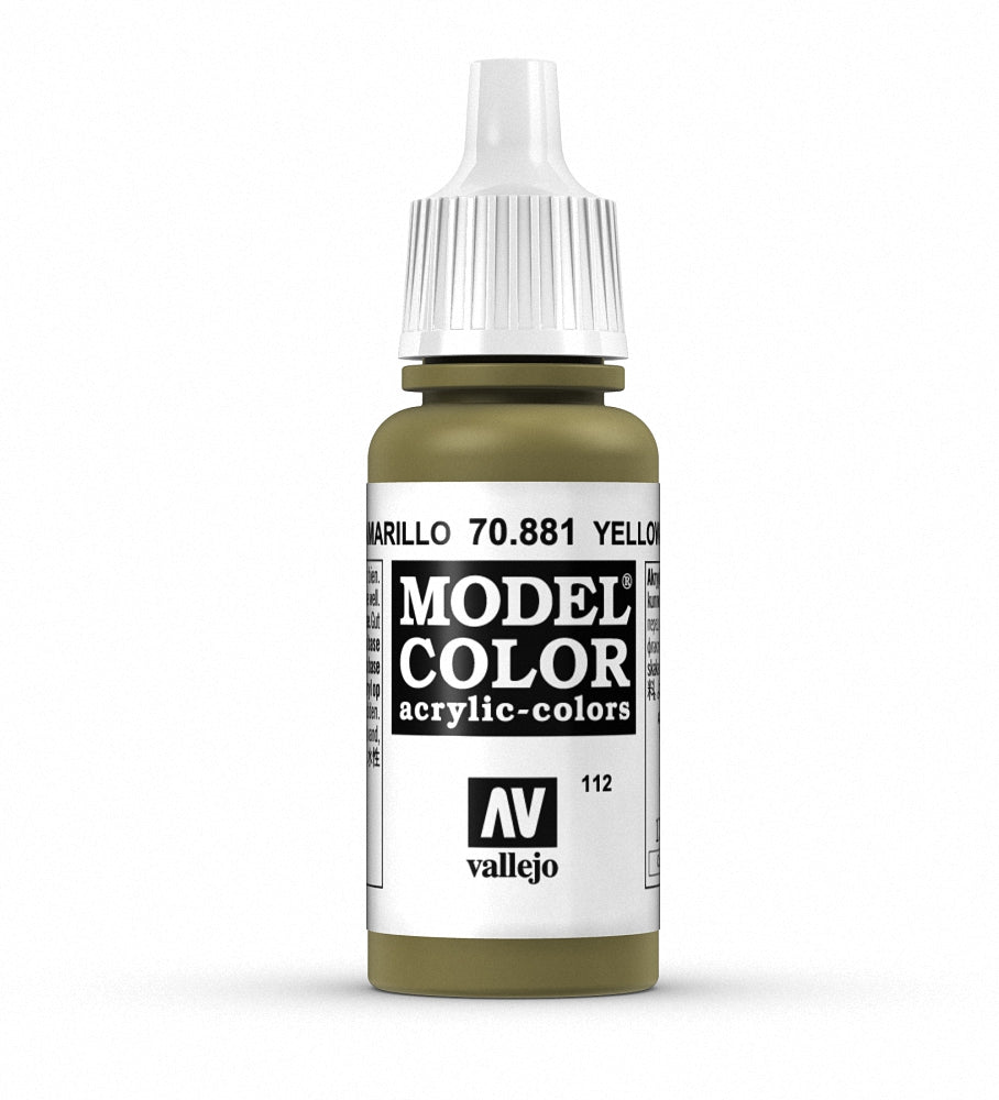 Vallejo Model Color 121 - Verde Amarillo 18 ml