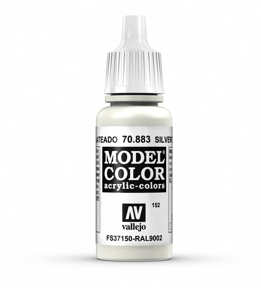 Vallejo Model Color 166 - Gris Plateado 18 ml