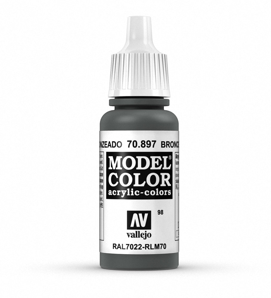 Vallejo Model Color 084 - Verde Bronce 18 ml