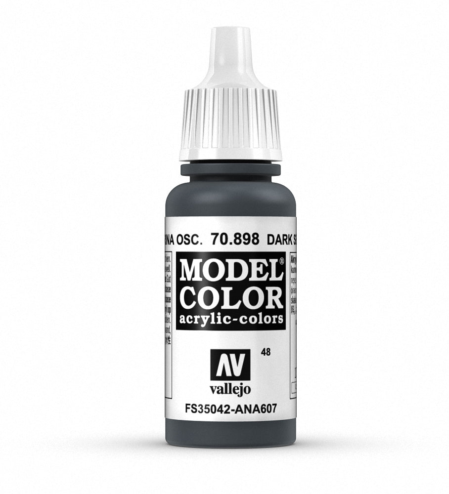 Vallejo Model Color 072 - Azul Marina Oscuro 18 ml
