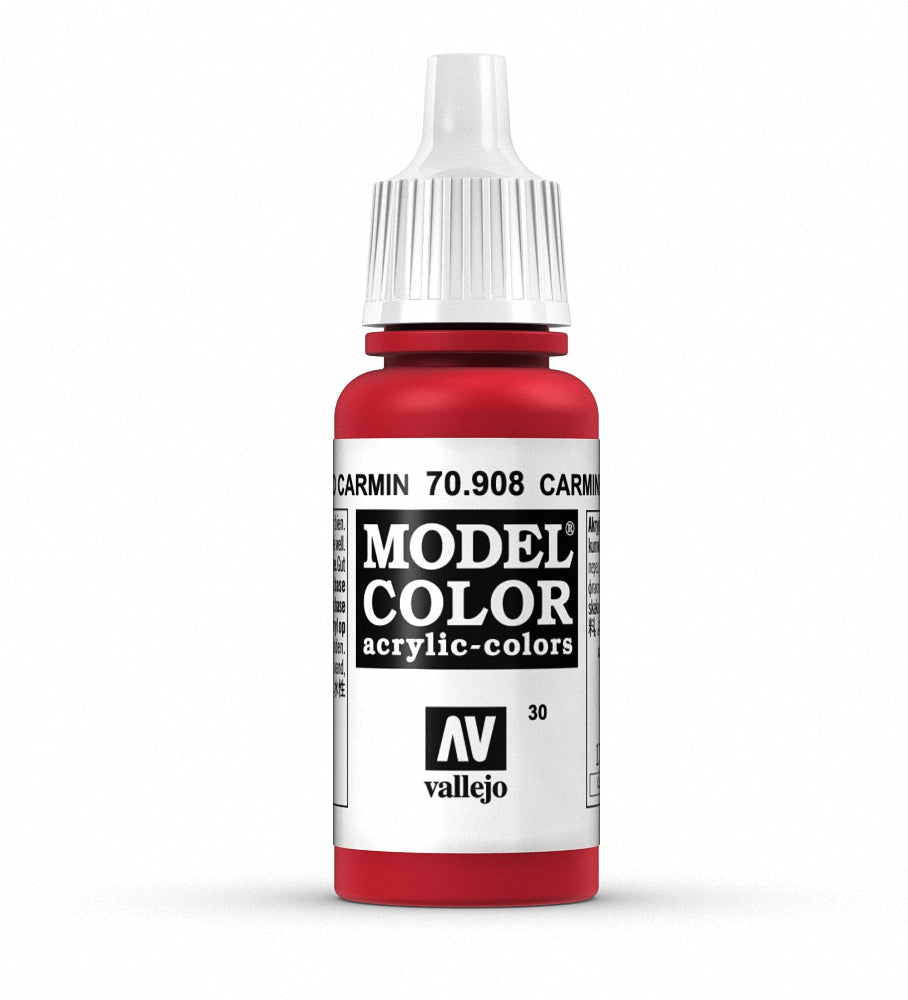 Vallejo Model Color 033 - Rojo Carmín 18 ml
