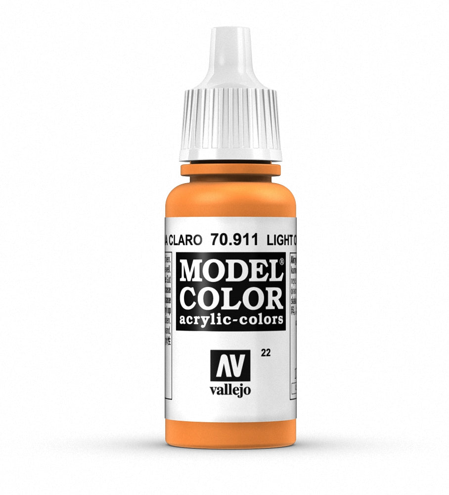 Vallejo Model Color 029 - Naranja Claro 18 ml