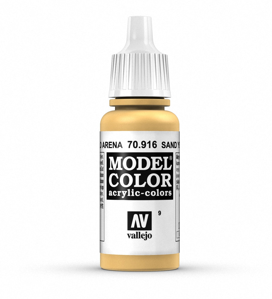 Vallejo Model Color 146 - Amarillo Arena 18 ml