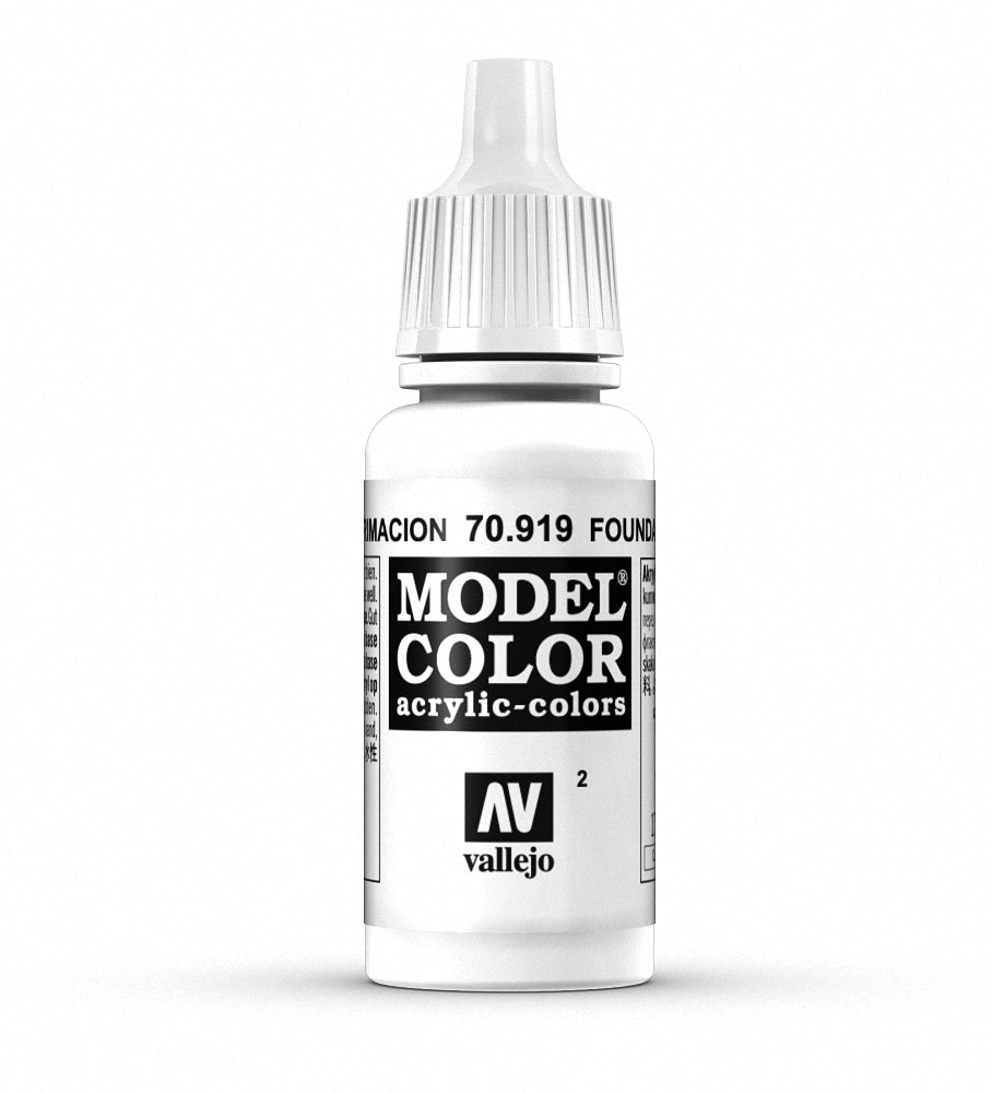 Vallejo Model Color 002 - Blanco Frío 18 ml
