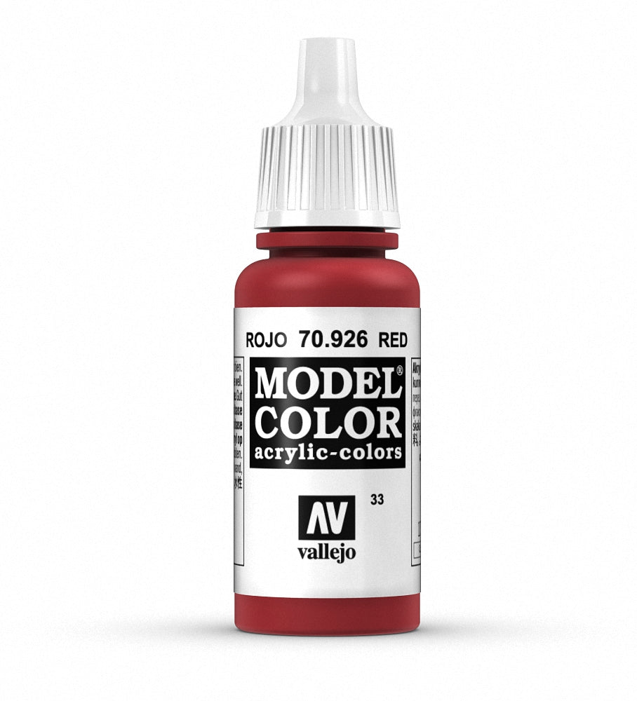 Vallejo Model Color 034 - Rojo 18 ml