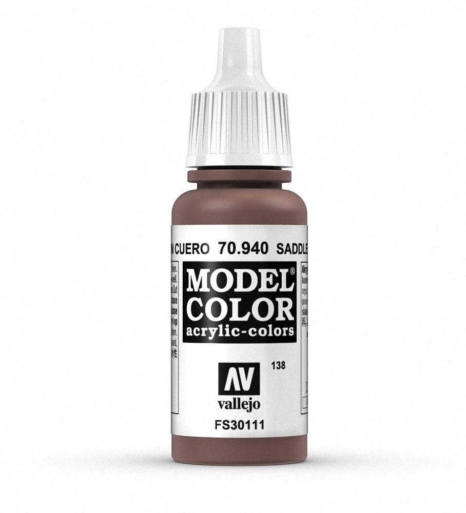 Vallejo Model Color 153 - Marrón Cuero 18 ml