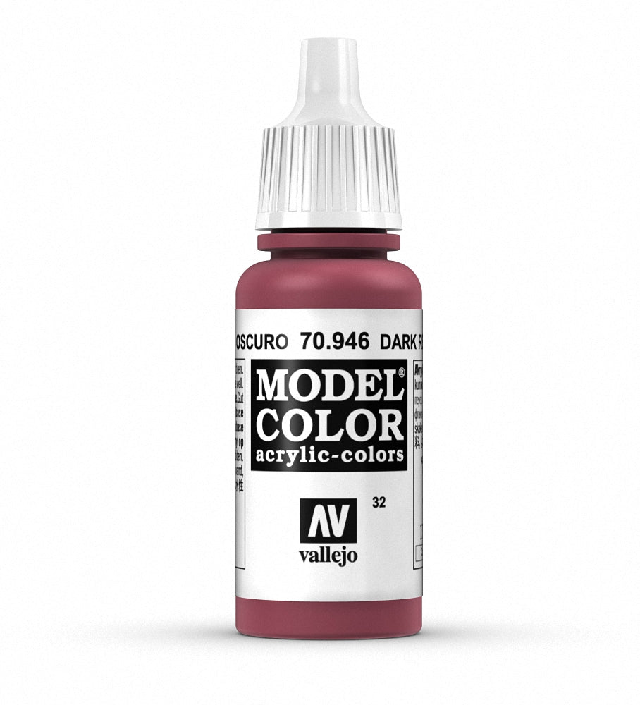 Vallejo Model Color 040 - Rojo Oscuro 18 ml