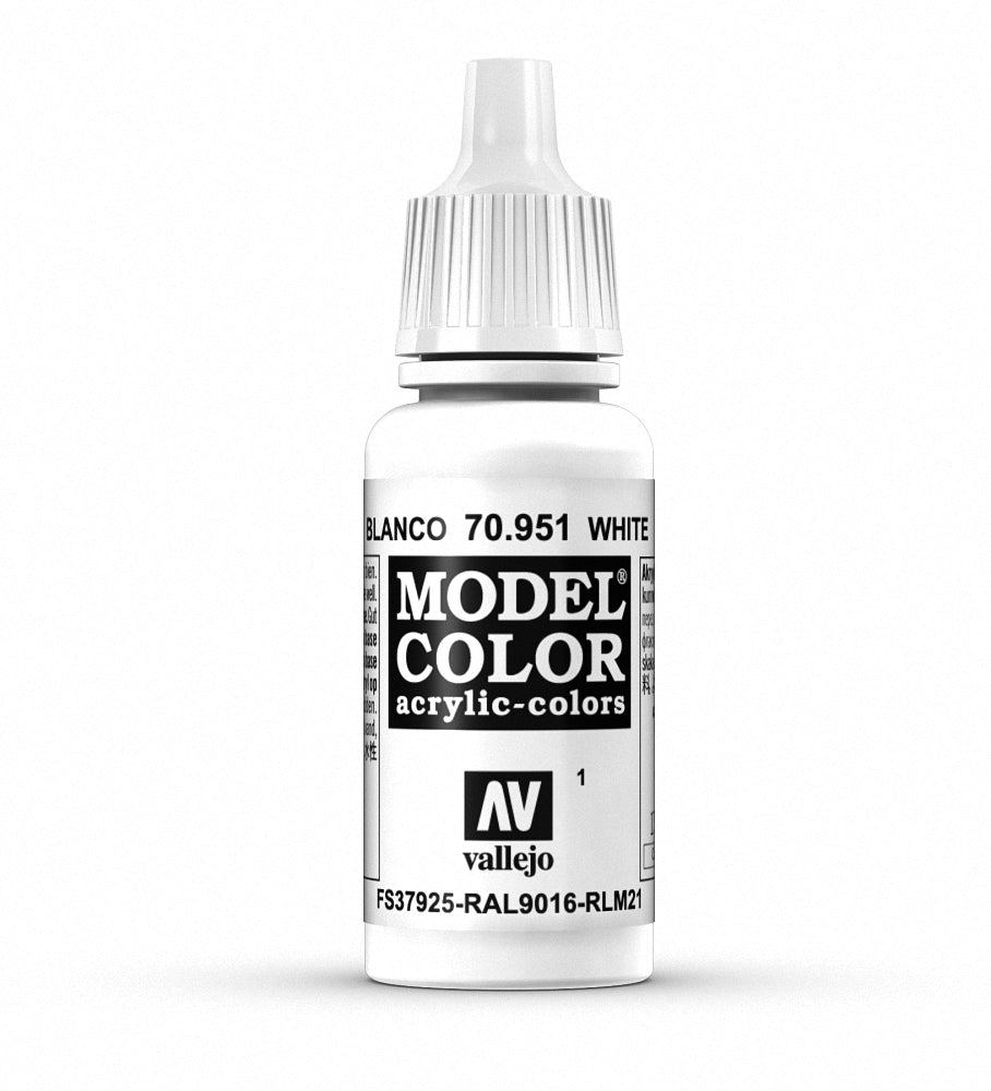 Vallejo Model Color 001 - Blanco 18 ml
