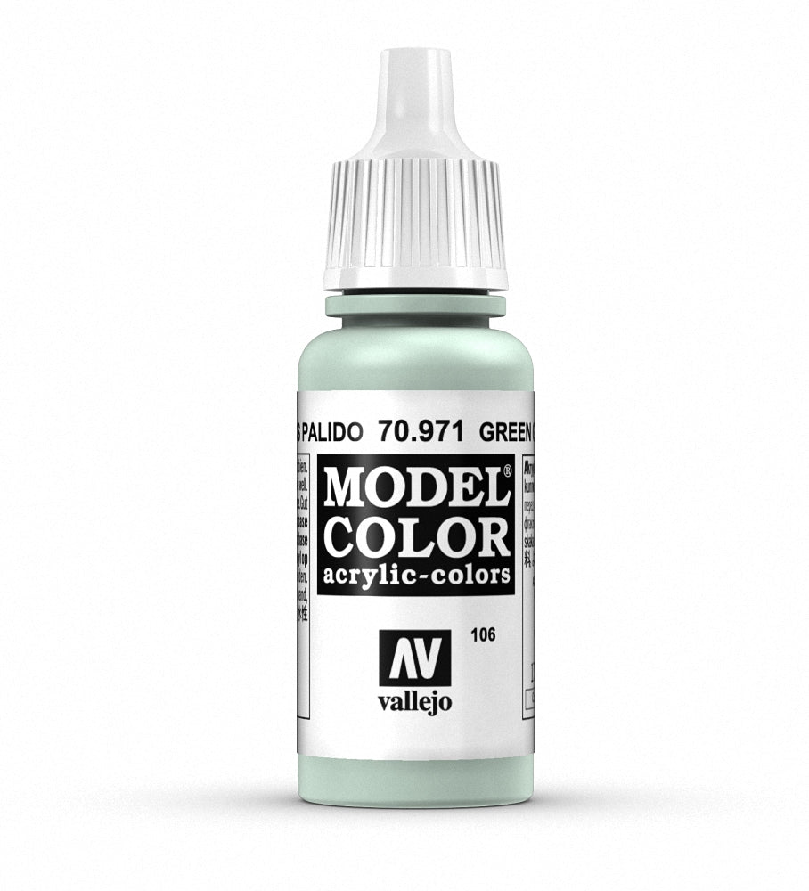 Vallejo Model Color 167 - Verde Gris Pálido 18 ml