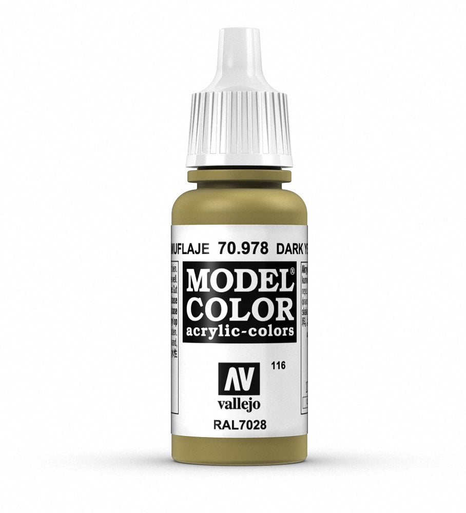 Vallejo Model Color 120 - Amarillo Camuflaje 18 ml