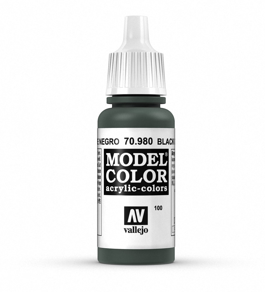 Vallejo Model Color 080 - Verde Negro 18 ml