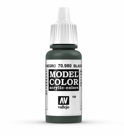 Vallejo Model Color 080 - Verde Negro 18 ml