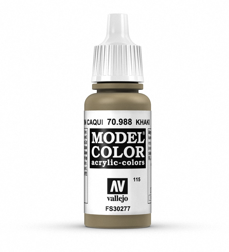 Vallejo Model Color 114 - Marrón Caqui 18 ml