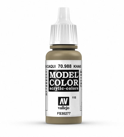 Vallejo Model Color 114 - Marrón Caqui 18 ml