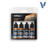 Vallejo Set 4 Colors TMM Oro Imperial