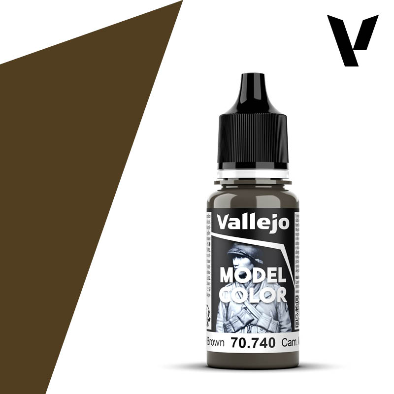 Vallejo Model Color 117 - Cam. Marrón Medio 18 ml