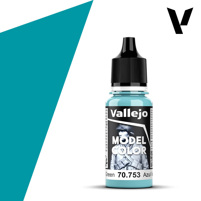 Vallejo Model Color 068 - Azul Verde Claro 18 ml