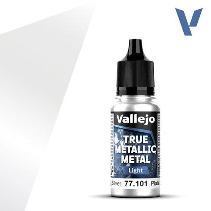 Vallejo TMM Light 101 Plata De Ley 18ml