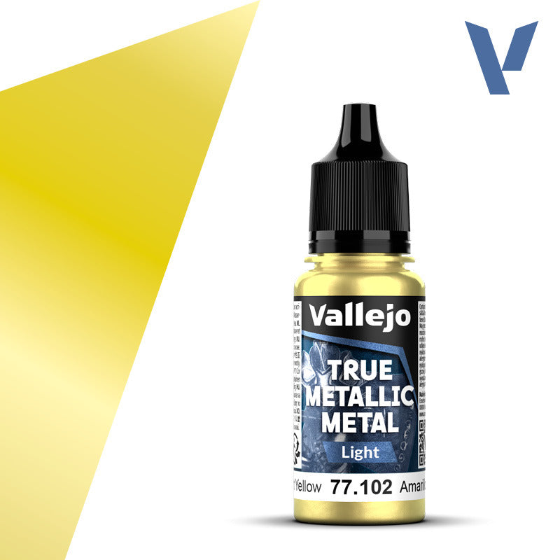 Vallejo TMM Light 102 Amarillo Radiante 18ml
